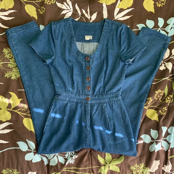 Anthropologie Pants - Mo:Vint Denim Jumpsuit